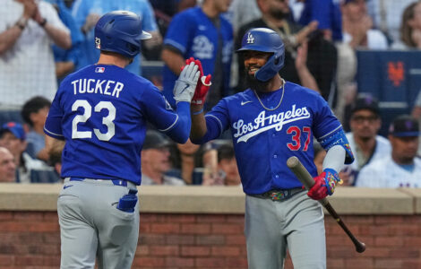 Dodgers Mets Baseball